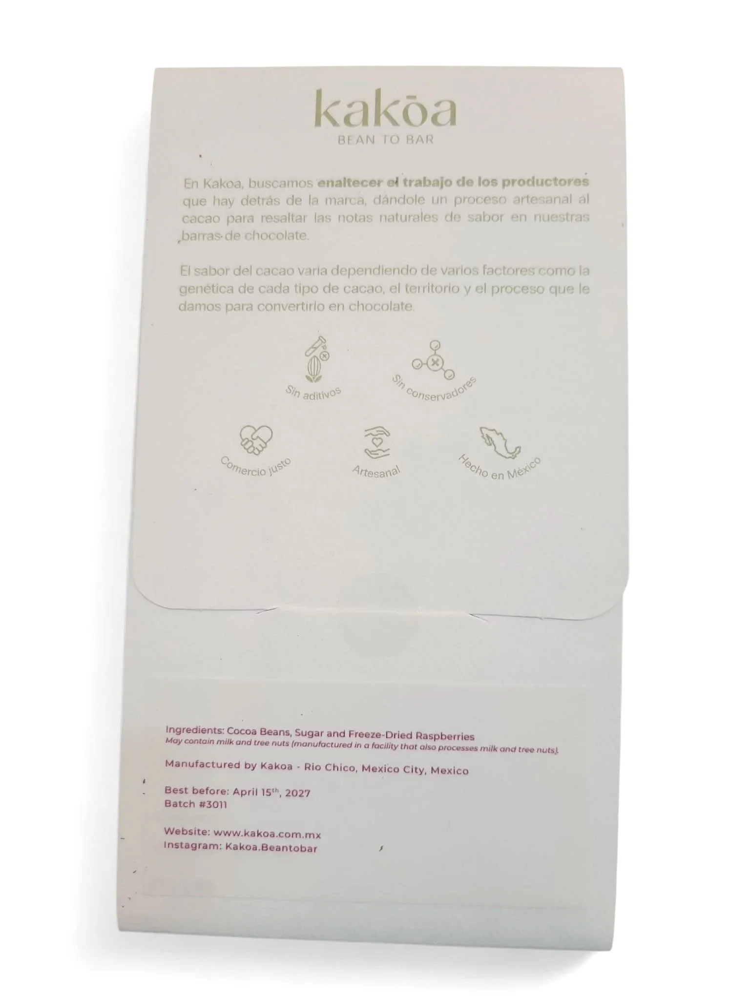 Kakoa 70% Raspberry Dark Chocolate — Science Of Chocolate